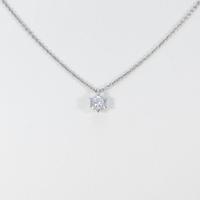 【リメイク】プラチナダイヤモンドネックレス 0．211ct・D・SI1・VERYGOOD20％引き