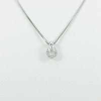 【リメイク】プラチナダイヤモンドネックレス 0．242ct・F・I1・GOOD30％引き
