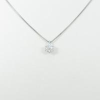 【リメイク】プラチナダイヤモンドネックレス 0．324ct・E・SI1・VERYGOOD10％引き