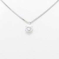 【リメイク】プラチナダイヤモンドネックレス 0．404ct・E・VS1・VERYGOOD