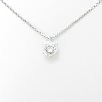 【リメイク】プラチナダイヤモンドネックレス 0．601ct・F・SI1・VERYGOOD