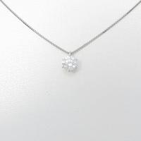 【リメイク】プラチナダイヤモンドネックレス 0．709ct・E・VVS2・VERYGOOD