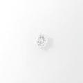 【リメイク】プラチナダイヤモンドピアス 0．638ct・F・SI2・GOOD 片耳
