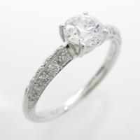 【リメイク】プラチナダイヤモンドリング 0．530ct・E・VS1・VERYGOOD