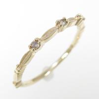 アガット ダイヤモンドリング