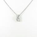 カルティエ ダイヤモンドネックレス 0．50ct・G・VS1