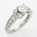 カルティエ バレリーナ リング 0．59ct・H・VVS1・3EXT