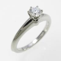 ティファニー クラッシックソリティア リング 0．18ct