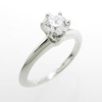 ティファニー クラッシックソリティア リング 0．45ct・D・VS2・EXCELLENT