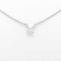 ティファニー プリンセス ネックレス 0．18ct・H・VVS2・プリンセスカット