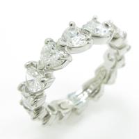 ハリーウィンストン ハートシェイプ・ブロングセット・リング10％引き