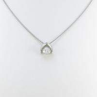 プラチナダイヤモンドネックレス 0．517ct・H・SI2・EXT