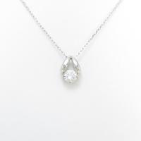 プラチナダイヤモンドネックレス 0．588ct・F・VS1・VERYGOOD20％引き