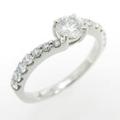 プラチナダイヤモンドリング 0．313ct・F・SI1・VERYGOOD10％引き