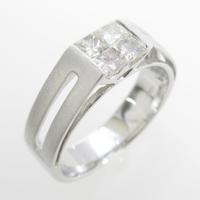 K18WG ダイヤモンドリング