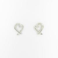 ティファニー ラビングハート ミニ ピアス