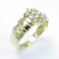 K18YG ダイヤモンドリング