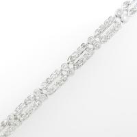 750WG ダイヤモンドブレスレット