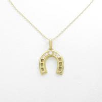 K18YG ダイヤモンドネックレス