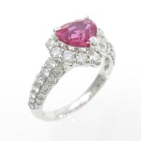 PT ハート ルビーリング30％引き