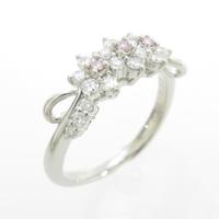 PT フラワー ダイヤモンドリング