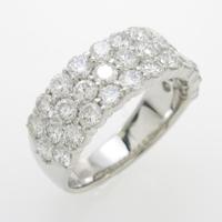 【リメイク】PT ハーフエタニティ パヴェ ダイヤモンドリング30％引き