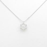 【新品】プラチナダイヤモンドネックレス 0．284ct・F・SI2・GOOD