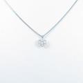 【新品】プラチナダイヤモンドネックレス 0．629ct・H・SI2・VG5％引き