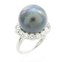 クイーン クロチョウパールリング