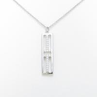 ティファニー トゥー オープン バー ティカル バー ネックレス