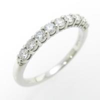 ティファニー ハーフサークル シェアドプロングセッティング リング