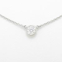 ティファニー バイザヤード ネックレス 0．25ct・G・VS1・3EXT