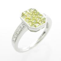 K18WG サファイヤリング