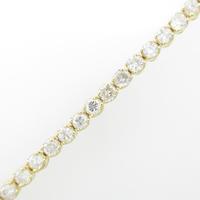 K18YG ダイヤモンドブレスレット