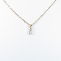 K18PG ダイヤモンドネックレス