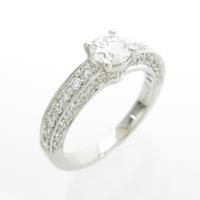 ブルガリ デディカータ ア ヴェネチア リング 0．40ct・E・VS1