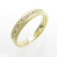 K18YG ダイヤモンドリング