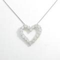 PT ハート ダイヤモンドネックレス