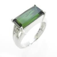 K18WG トルマリンリング