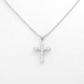 PT クロス ダイヤモンドネックレス
