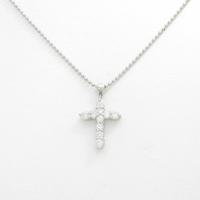 PT クロス ダイヤモンドネックレス