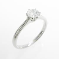 【リメイク】プラチナダイヤモンドリング 0．402ct・F・SI1・VG