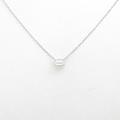 プラチナダイヤモンドネックレス 0．365ct・J・SI2・エメラルドカット