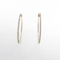 K18PG ダイヤモンドピアス