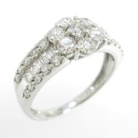 PT フラワー ダイヤモンドリング