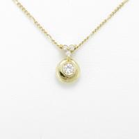 K18YG ダイヤモンドネックレス