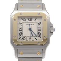 カルティエ W20011C4 サントスガルベ コンビ SSxYG クォーツ