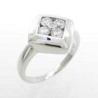 750WG ダイヤモンドリング