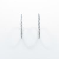 クイーン ダイヤモンドピアス