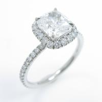 ハリーウィンストン マイクロパヴェ リング 1．23ct20％引き